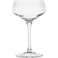 Набор бокалов для коктейля Novecento Art Deco, 6 шт, 250 мл, D94 мм, H155 мм, хрустальное стекло, Bormioli Rocco, фото 
