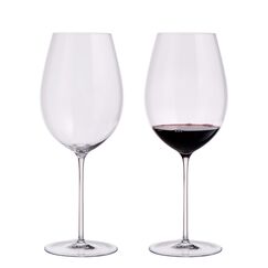 Набор бокалов для Bordeaux / Cabernet Merlot  775 мл, 2 шт, D104 mm, H270 mm, хрустальное стекло, ручная работа, ELEGANCE, Halimba, фото 