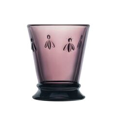 Набор из 6-ти стаканов O/F 260 мл, h 10,3 см, d 8,4 см, серия ABEILLE AUBERGINE, La Rochere, фото 