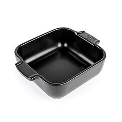 Форма для запекания квадратная SATIN BLACK 1,1 л, 21 см, H5,4 см, черный, Peugeot, фото 