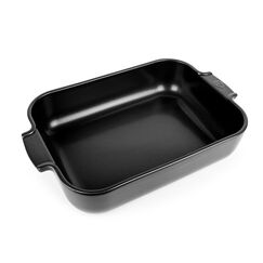Форма для запекания прямоугольная SATIN BLACK 3,8 л, 36 х 22 см, H6,8 см, черный, Peugeot, фото 