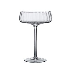 Набор из 4-х бокалов блюдец для игристого вина 320 мл, Optical, P.L.-BarWare, фото 