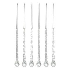 Набор ёлочных украшений Icy sparkles из коллекции New Year Essential, 6 шт., Tkano, фото 