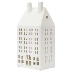 Домик из фарфора с подсветкой Aarhus из коллекции New Year Essential, 26,6 см, Tkano, фото 