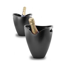 Ведерко для льда Ice Bucket Black, Pulltex, фото 