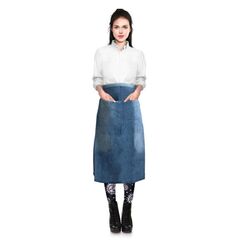 Фартук сомелье джинсовый Jeans Apron (L), Pulltex, фото 