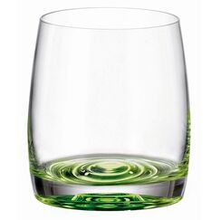 Набор из 6-ти стаканов для виски PAVO AQUA green, 290 мл, Crystal Bohemia, фото 