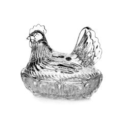 Доза Курица Boxes, 21,5 см, Crystal Bohemia, фото 