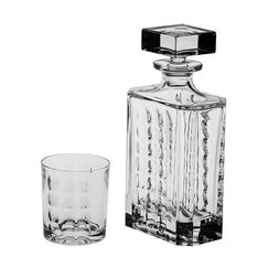 Набор для виски Scale: 1 штоф 700 мл и 6 стаканов 320 мл, Crystal Bohemia, фото 