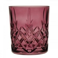 Набор из 6-ти стаканов для виски Sheffield Violet 270 мл, Crystal Bohemia, фото 