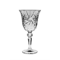 Набор из 2-х бокалов для вина Pinwheel, 220 мл, Crystal Bohemia, фото 