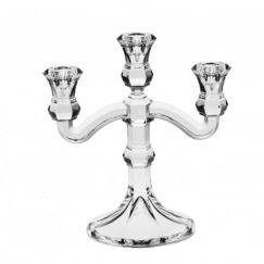 Подсвечник Candlesticks , 25,5 см, 3-х рожковый, Crystal Bohemia, фото 