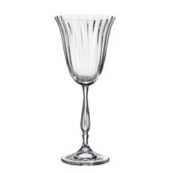 Набор из 6-ти бокалов для белого вина FREGATA OPTIC, 185 мл, Crystal Bohemia, фото 