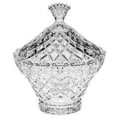 Доза Daisy, 19,8 см, Crystal Bohemia, фото 