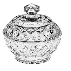 Доза для сахара Diamond, 9,6 см, Crystal Bohemia, фото 