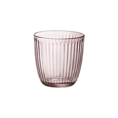 Набор розовых стаканов Line Lilac Rose, 6 шт, 290 мл, D85 мм, H85 мм, хрустальное стекло, Bormioli Rocco, фото 