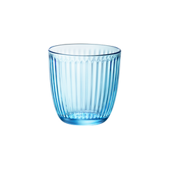 Набор голубых стаканов Line Lively Blue, 6 шт, 290 мл, D85 мм, H85 мм, хрустальное стекло, Bormioli Rocco, фото 