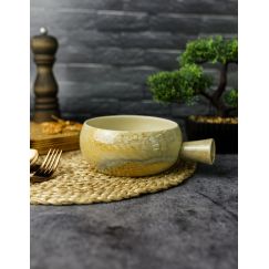 Салатник с ручкой 14/18 см h 6,3 см, STONEWARE, Porland, фото 