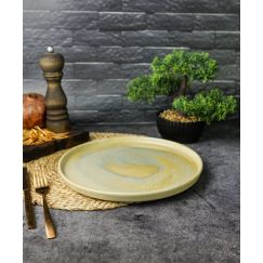 Тарелка с вертикальным бортом 27 см, STONEWARE, Porland, фото 