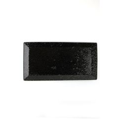 Тарелка прямоугольная 32см, чёрный, BLACK MOSS, Porland, фото 