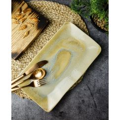 Блюдо прямоугольное 28,5x16 см h 1,6 см, STONEWARE, Porland, фото 