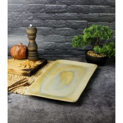 Блюдо прямоугольное 37,5x21,5 см h 2 см, STONEWARE, Porland, фото 