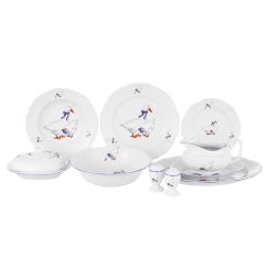 Столовый набор на 6 персон Гуси, 25 предметов, Repast, фото 
