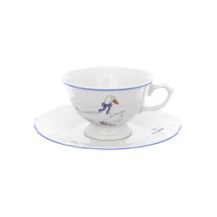 Набор из 6-ти чайных пар Гуси, классическая чашка 200 мл, Repast, фото 