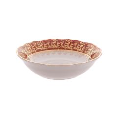 Набор из 6-ти салатников Красный лист 19 см, серия Мария Тереза, Repast, фото 