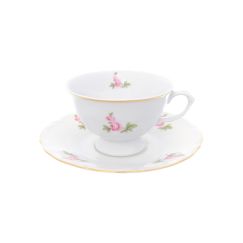Набор из 6-ти чайных пар, серия Мейсенский букет, классическая чашка 200 мл, Repast, фото 