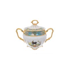 Сахарница Охота зеленая, серия Мария Тереза, Repast, фото 