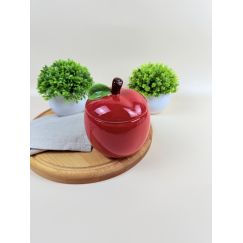 Ёмкость для сыпучих продуктов Rich harvest Яблоко 10.7*10.7*13 см, Repast, фото 