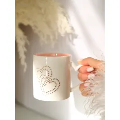 Кружка фарфорвая Рисовые зерна 400 мл, Repast, фото 