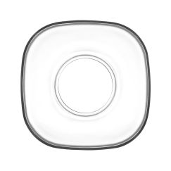 Набор из 6-ти блюдец d=139мм, стекло, LAV, фото 