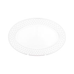 Блюдо овальное 24 см, серия Серебряная сетка, Repast, фото 