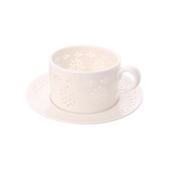 Чайная пара фарфоровая Рисовые зерна 250 мл, Repast, фото 