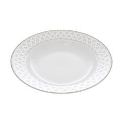 Тарелка глубокая 22,5 см, серия Серебряная сетка, Repast, фото 
