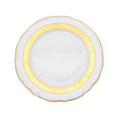 Набор из 6-ти тарелок Матовая полоса 21 см, серия Мария Тереза, Repast, фото 
