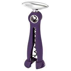 Штопор фиолетовый со срезателем фольги, Salma, серия Les tire-bouchons, 200442, PEUGEOT VIN, Франция, фото 
