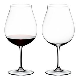 Набор из 2-х хрустальных бокалов для красного вина New World Pinot Noir 6416/16, 800 мл, прозрачный, серия Vinum, Riedel, фото 