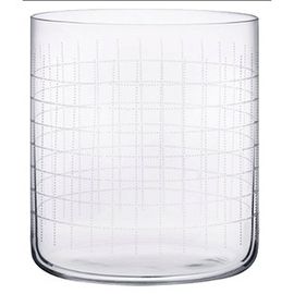 Набор стаканов Олд Фэшн Finesse Grid, 6 шт, 300 мл, H82 мм, хрустальное стекло, Nude, фото 