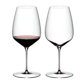 Набор из 2-х бокалов для красного вина Cabernet (Каберне), объем: 800 мл, высота: 247 мм,  хрусталь, серия Veloce, 6330/0, Riedel, фото 