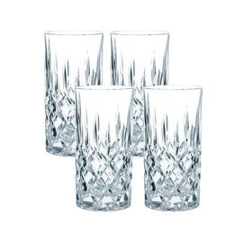 Набор высоких стаканов Noblesse Longdrink Set/4, 4 шт., 375 мл, хрусталь, Nachtmann, фото 