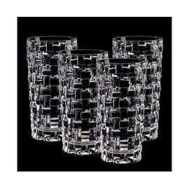 Набор высоких стаканов Bossa Nova Longdrink Set/4, 4 шт., 395 мл, хрусталь, Nachtmann, фото 