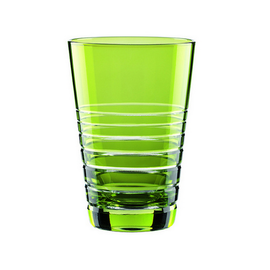 Набор стаканов высоких Sixities Rondo Kiwi 450 мл, 2 шт., киви, бессвинцовый хрусталь, Nachtmann, фото 