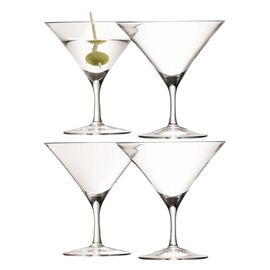 Набор из 4 бокалов для мартини Bar, 180 мл, LSA International, фото 