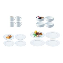 Набор посуды Dine с бортиком 16 предметов, LSA International, фото 