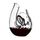 Декантер CURLY FATTO A MANO BLACK/WHITE/BLACK OPTICAL 1.4 л, 26.5 см, Riedel, фото Декантер CURLY FATTO A MANO BLACK/WHITE/BLACK OPTICAL 1.4 л, 26.5 см, Riedel, фото