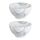 Набор салатников Marble, ?11,5 см, 2 шт., Liberty Jones, фото 