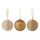 Набор ёлочных украшений Disco balls из коллекции New Year Essential, 3 шт., Tkano, фото Набор ёлочных украшений Disco balls из коллекции New Year Essential, 3 шт., Tkano, фото